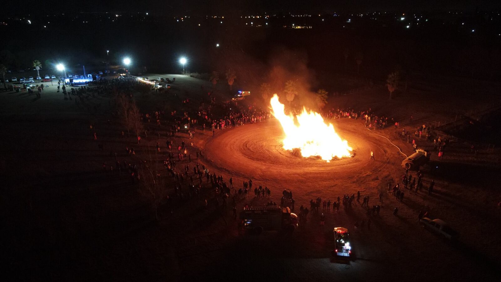 El evento con la fogata más grande de la provincia de Córdoba.