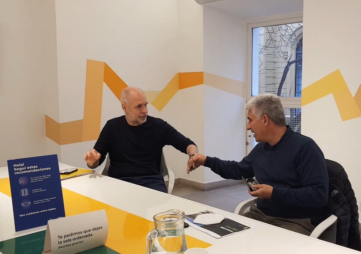 Claudio Poggi se reunió con Horacio Larreta tras las PASO