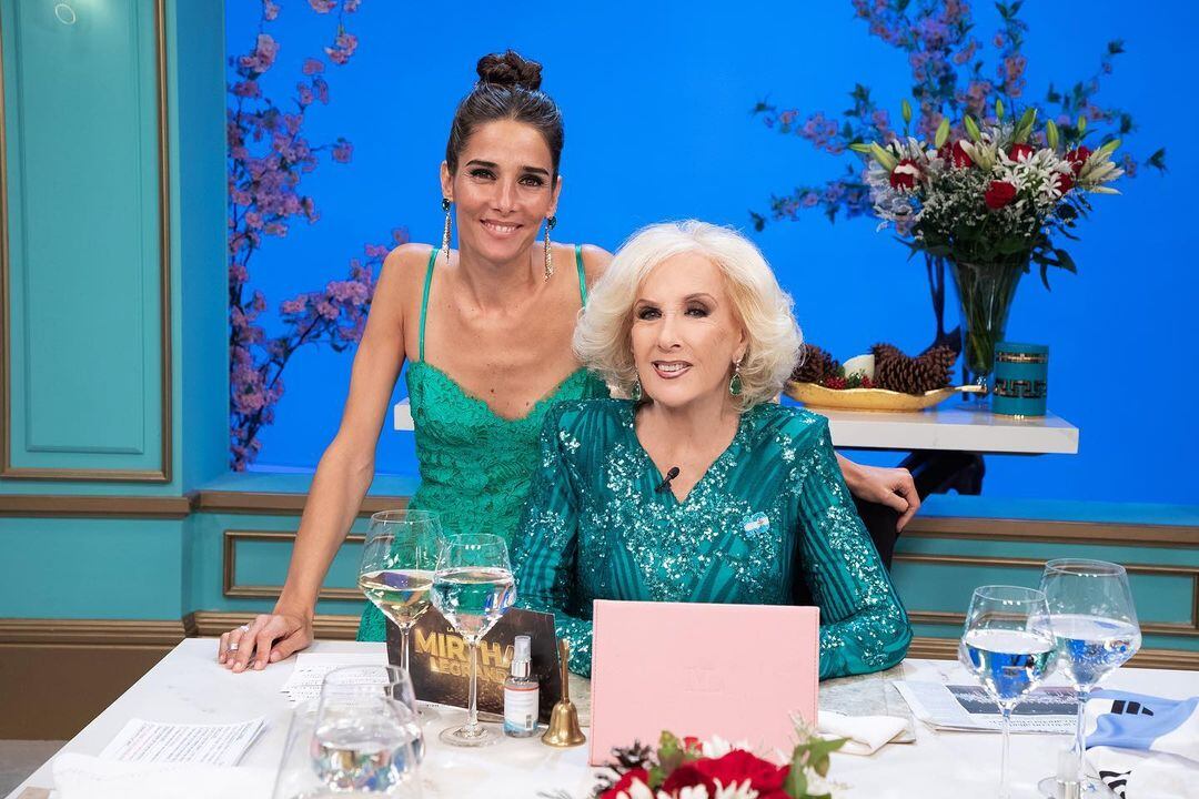 Mirtha Legrand y Juana Viale