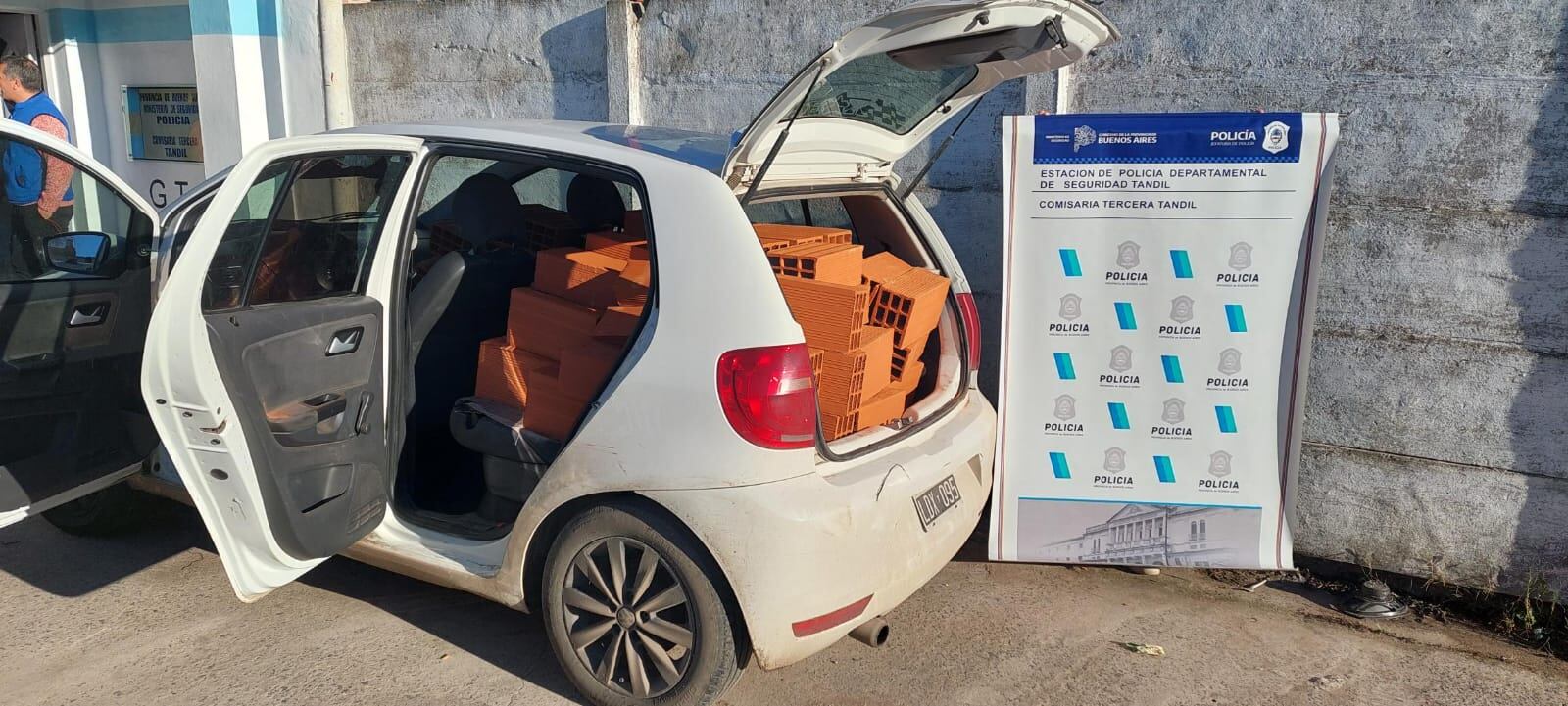 Detienen a un hombre que robó materiales de construcción de una obra en Tandil