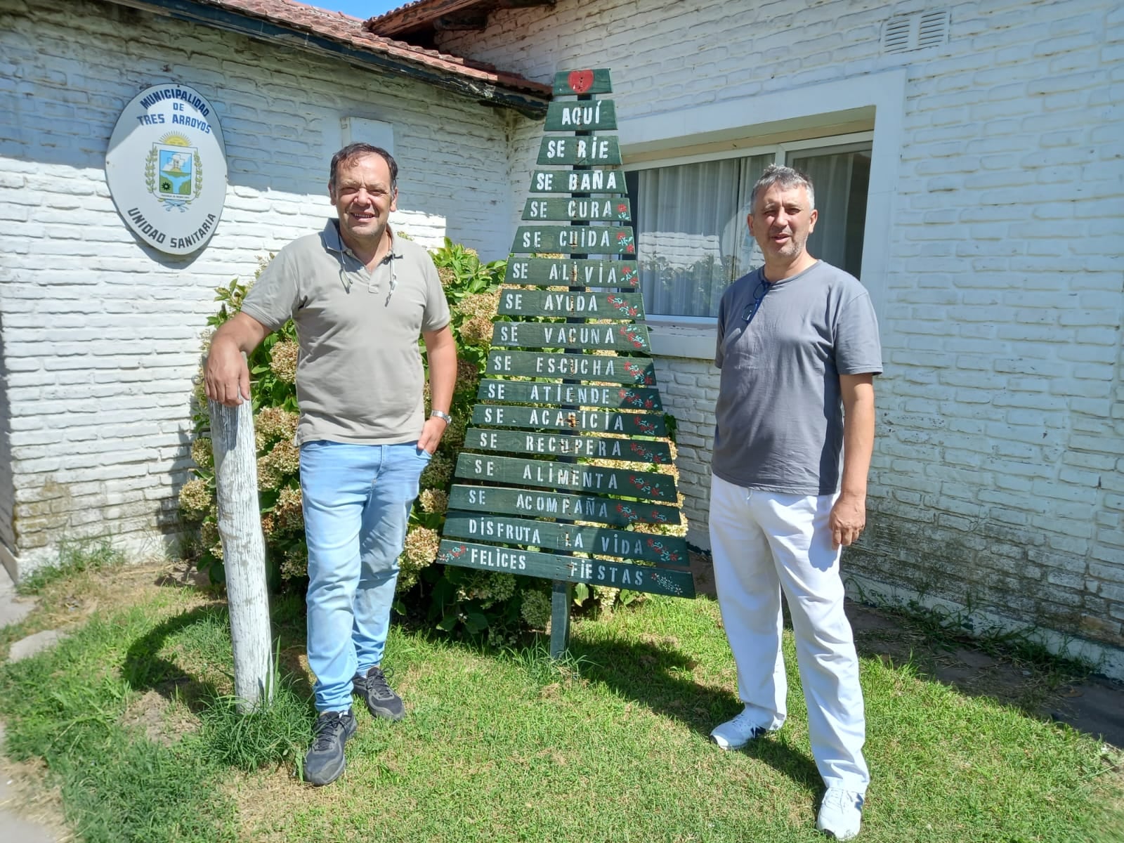 Directivos de salud de la Municipalidad de Tres Arroyos visitaron Orense y Bellocq