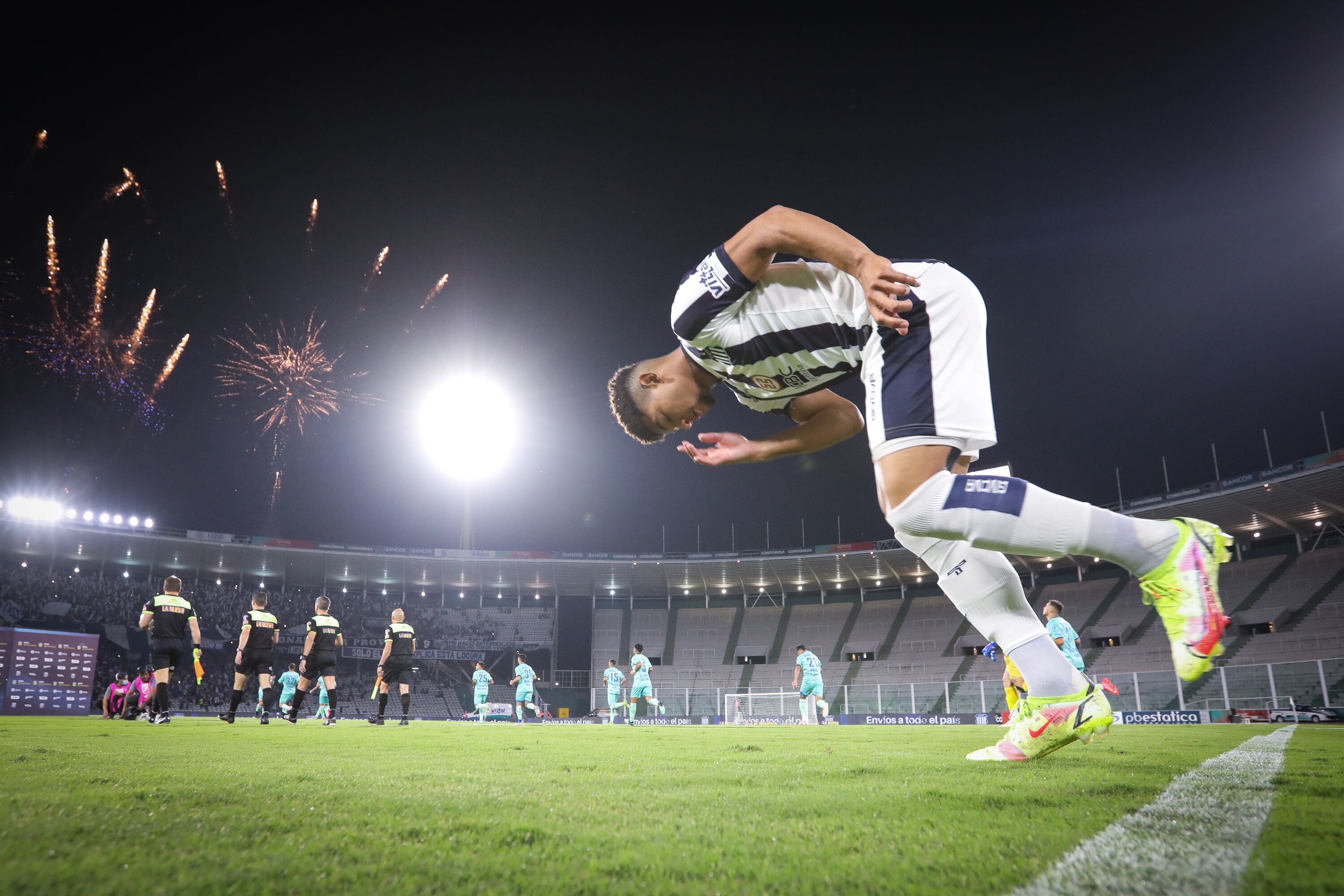 Diego Valoyes, delantero de Talleres. (Prensa Talleres)