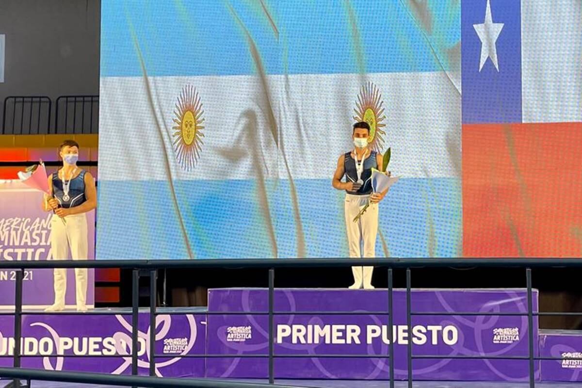 Oriundo de Concordia obtuvo seis medallas en el Campeonato Sudamericano de Gimnasia artística