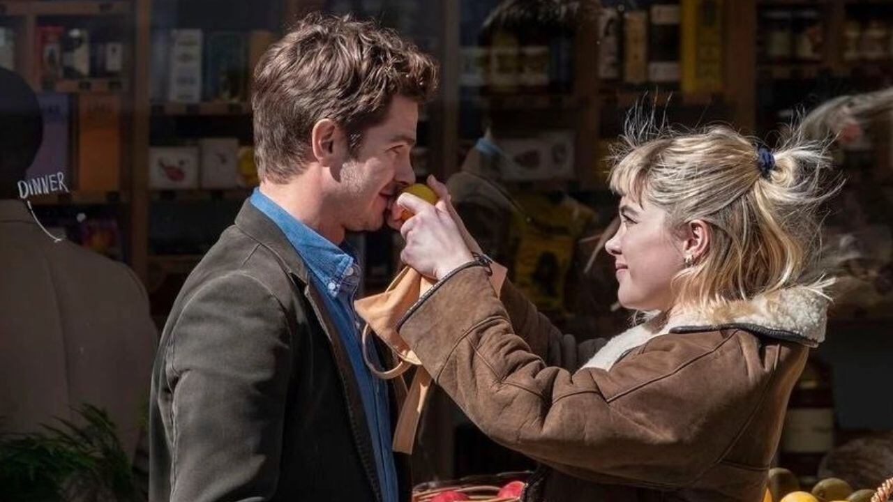 Vistazos de "We Live in Time" con Andrew Garfield y Florence Pugh como protagonistas.