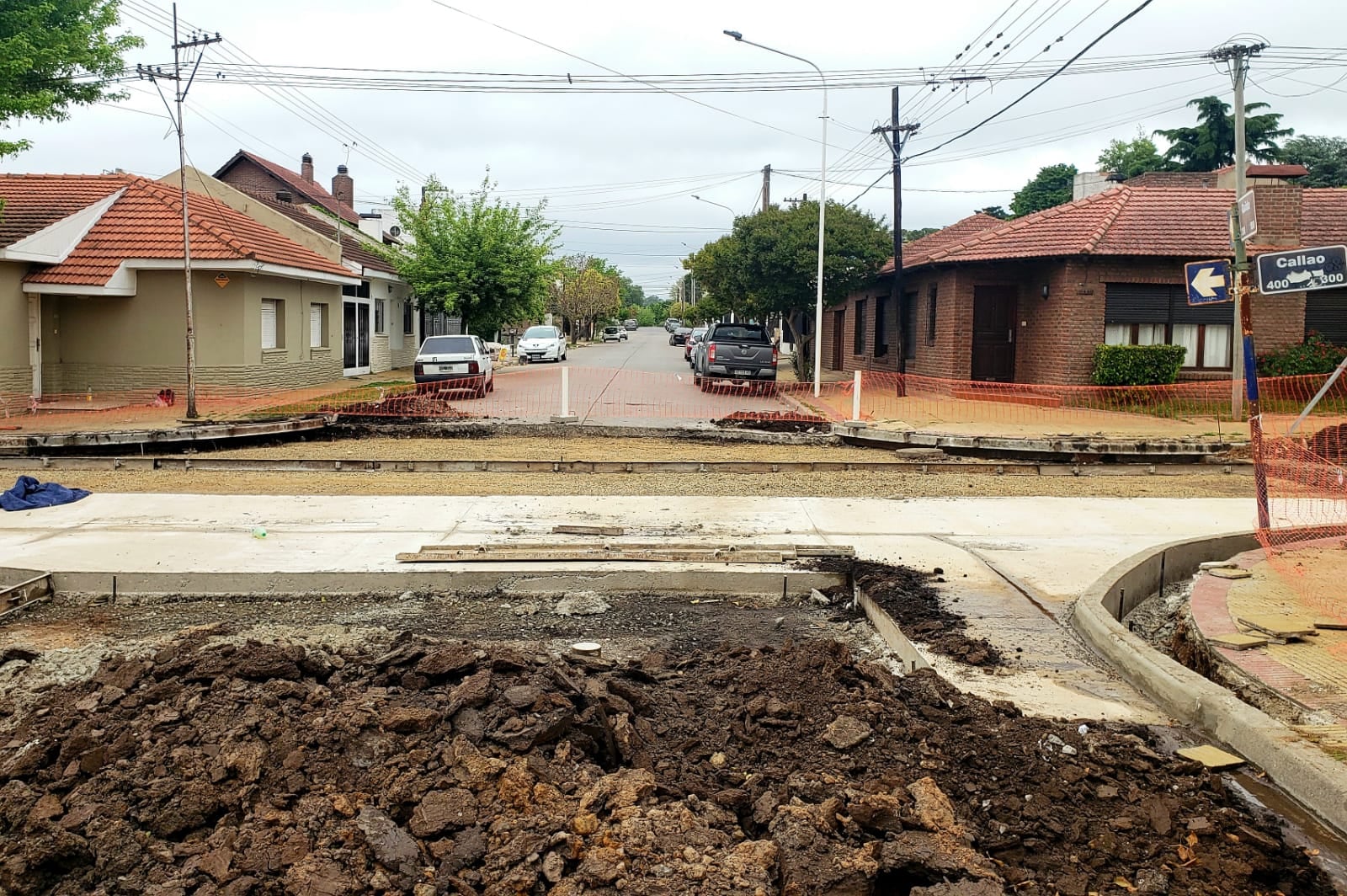 Así son las mejoras en los barrios cercanos al Lago del Fuerte.