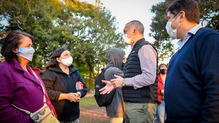 Esta jornada se llevó adelante el operativo P.A.S en la Escuela de Comercio N°18 de la ciudad de Posadas.