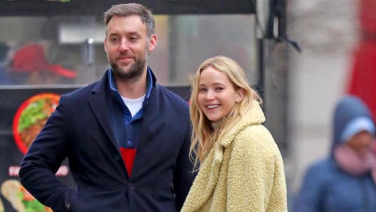 Jennifer Lawrence y su marido