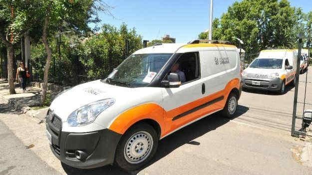 Vehículos y personal de Seguridad Urbana de Villa Carlos Paz. (Foto: Municipalidad VCP).