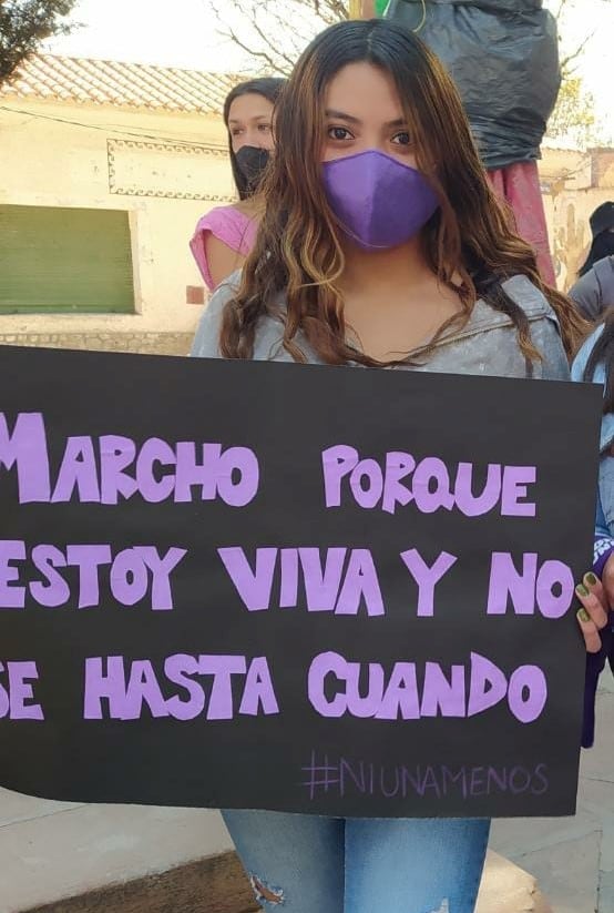 Dafne Morena Soto, la adolescente humahuaqueña víctima de femicidio, había participado de marchas con la consigna "Ni una menos".