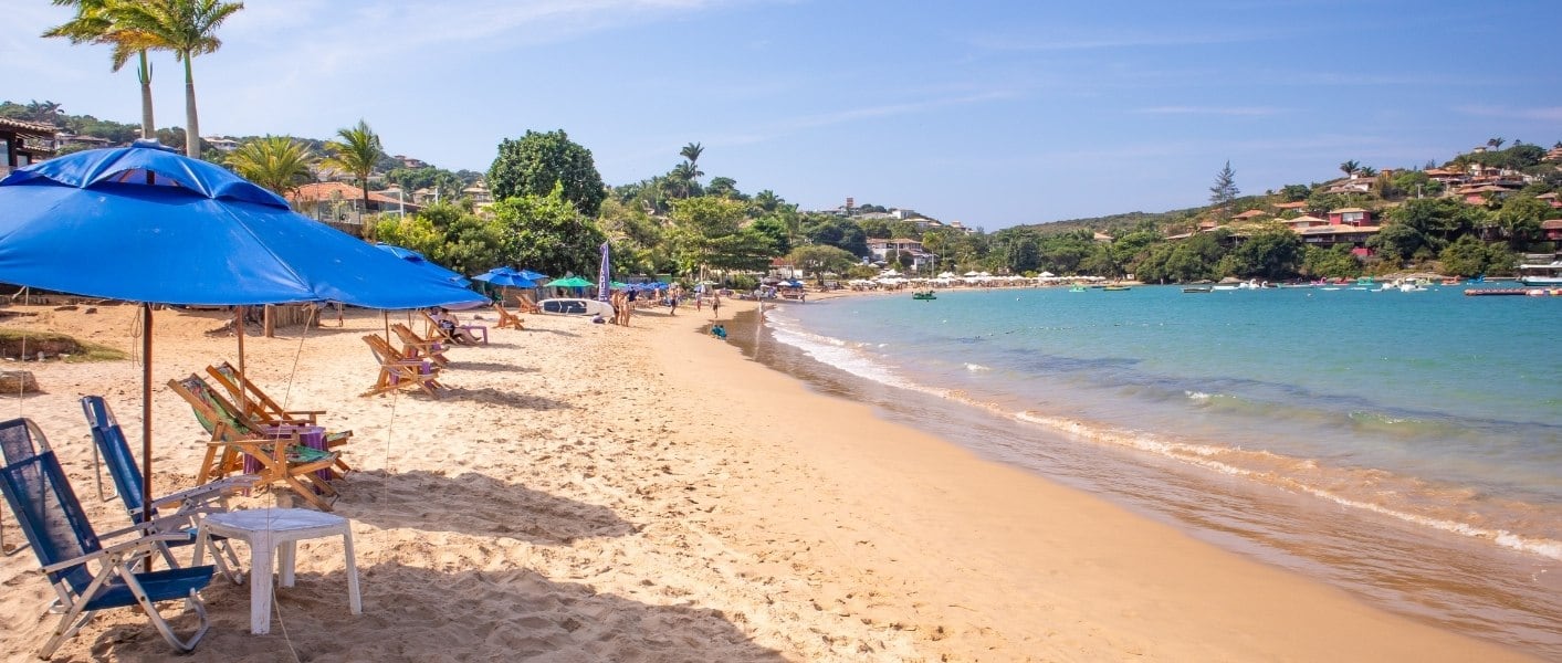 Las playas de Búzios son uno de sus principales atractivos