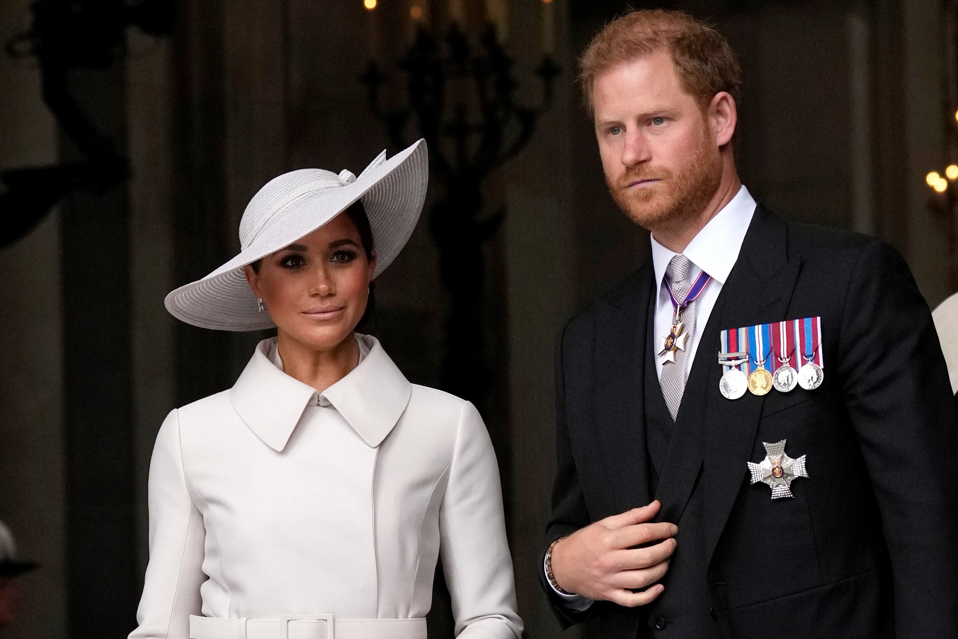 Harry y Meghan Markle. La exactriz no asistirá. (AP/Matt Dunham, Pool/Archivo)