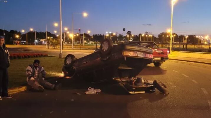 Siniestro vial en el acceso Sur de Posadas.