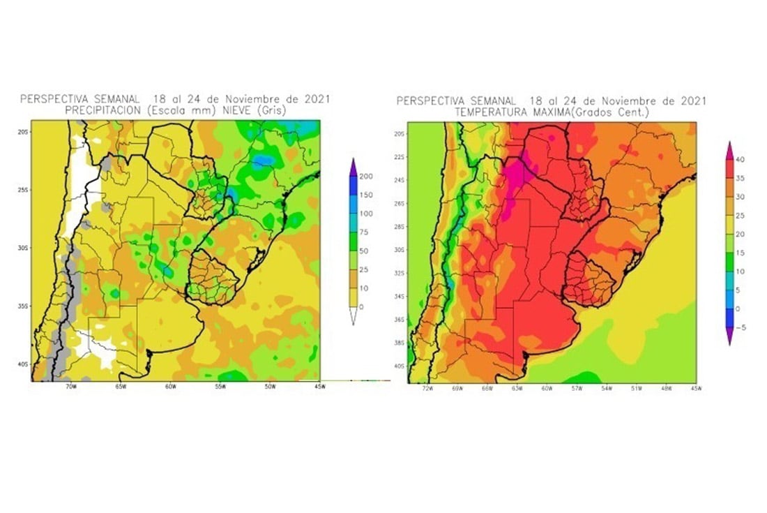 Mapa semanal del clima