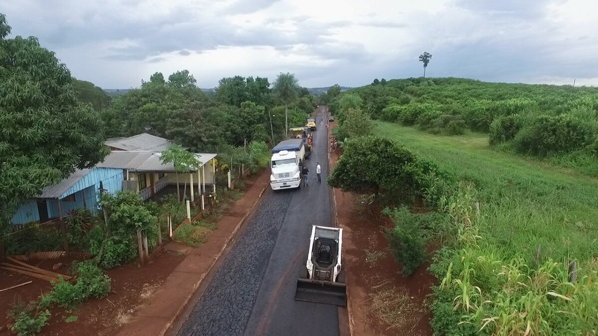 Las obras se realizan por medio del Programa Pavimento Urbano del organismo provincial.