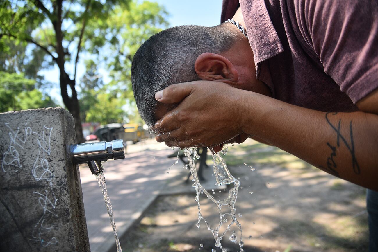 Jornada de calor intenso en la Ciudad de Buenos AIres.