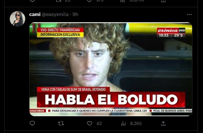 Fede Bal "encaró" a María Becerra y los internautas lo frenaron