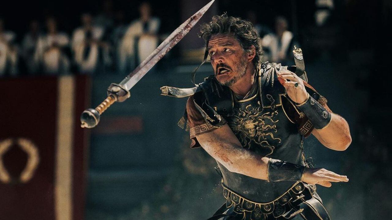 Pedro Pascal como Marcus Acacius.