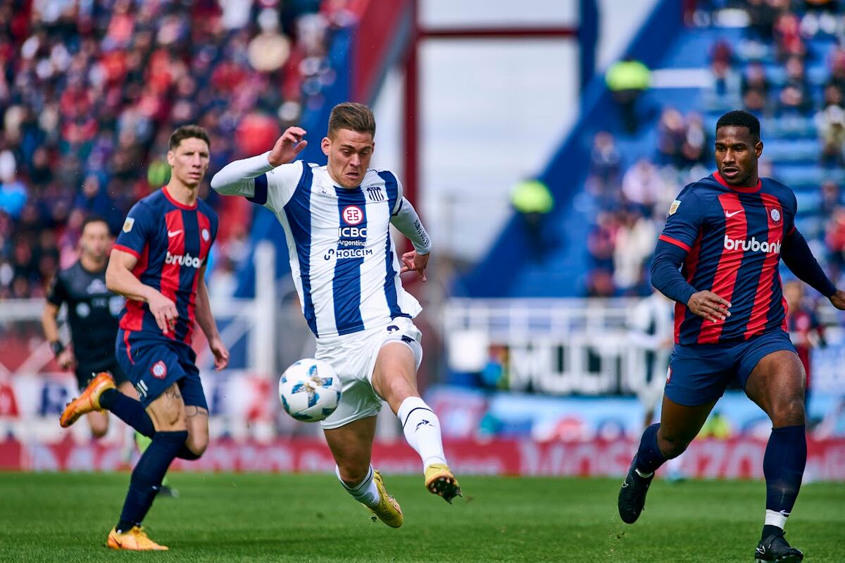Talleres no pudo remontar y cayó 2 a 0 ante San Lorenzo, por la fecha 12 de la Liga Profesional