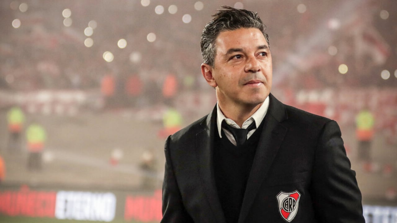 Marcelo Gallardo, el DT de River Plate.