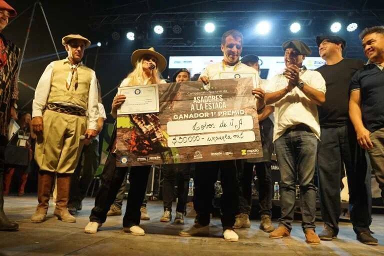 "Lobo de Villa Langostura" fue el ganador en el Campeonato Nacional de Asadores 2022.