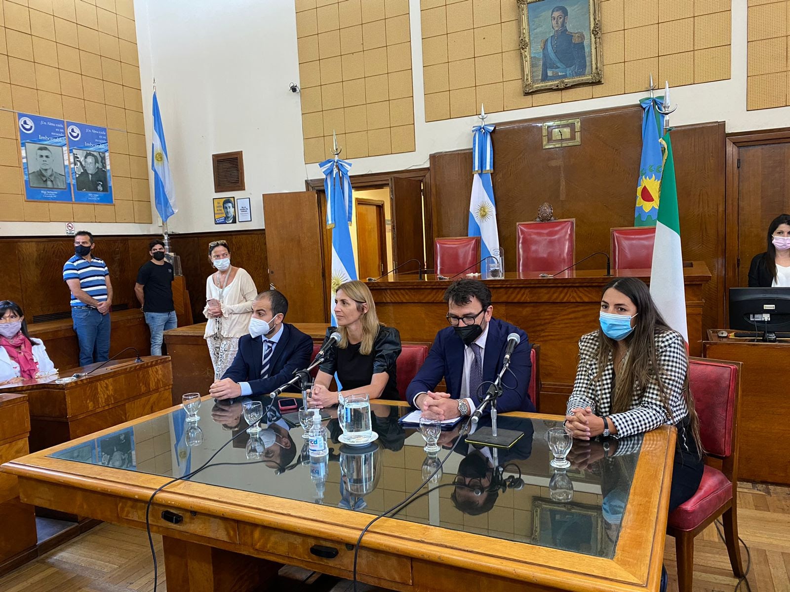 “General Pueyrredon tiene una fuerte impronta de la comunidad italiana, por eso es un honor recibir al embajador de Italia en nuestro país para seguir fortaleciendo lazos de hermandad”