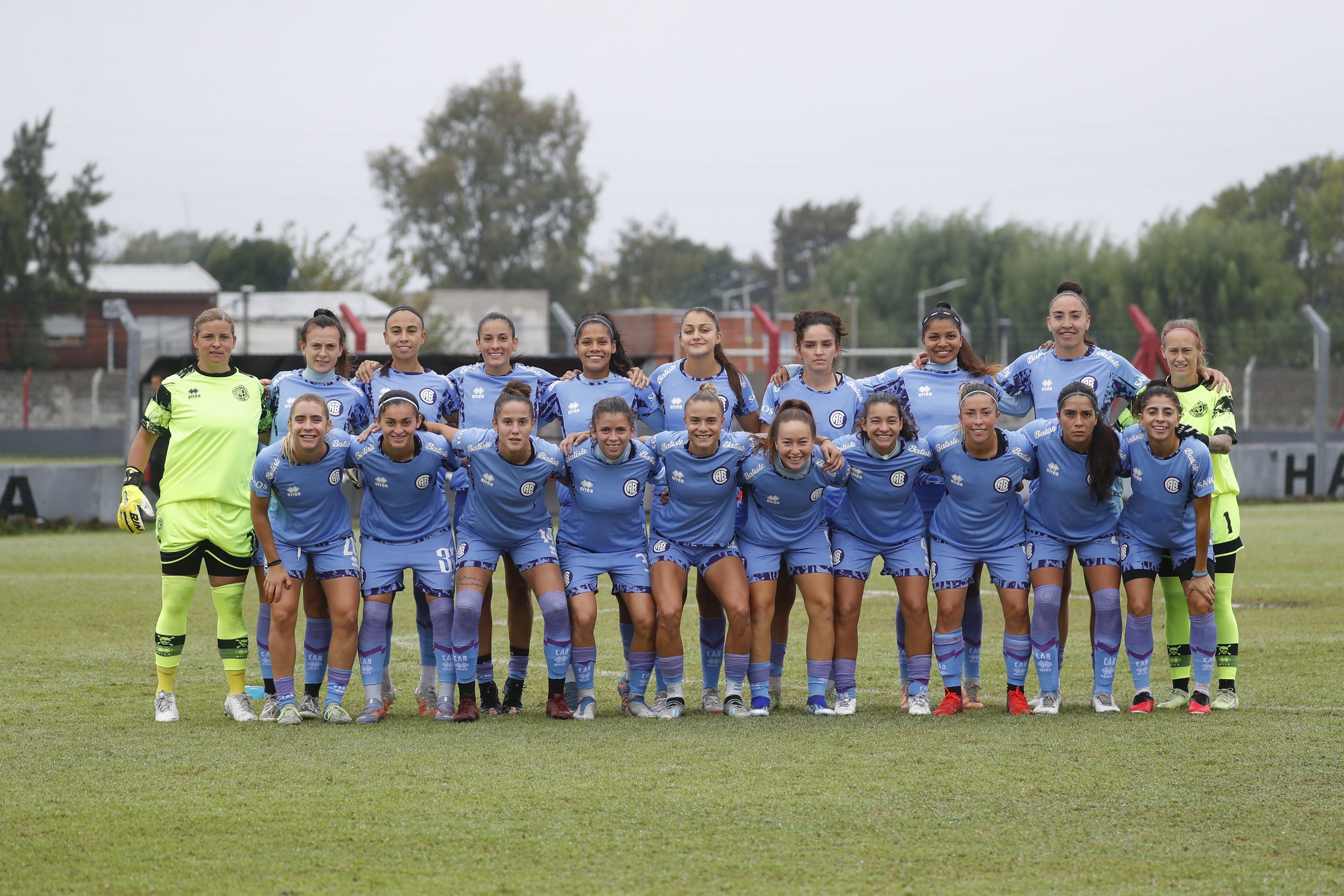 El equipo femenino de Belgrano.