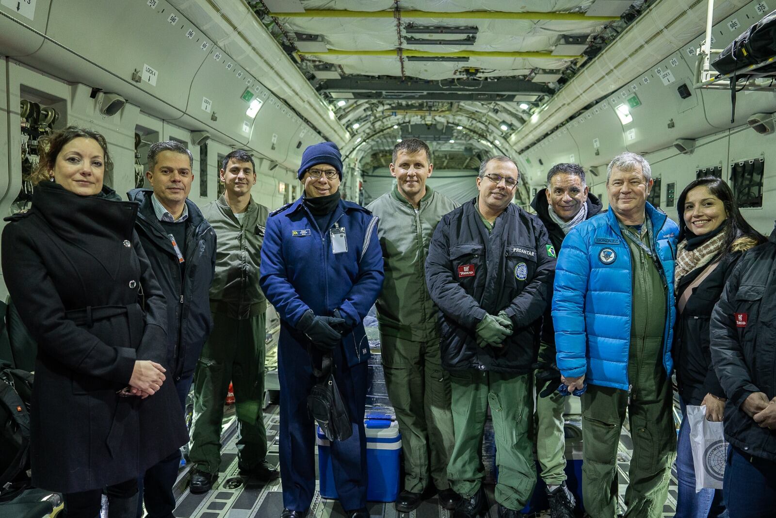 Tierra del Fuego brindó apoyo logístico al Programa Antártico de la Marina de Brasil