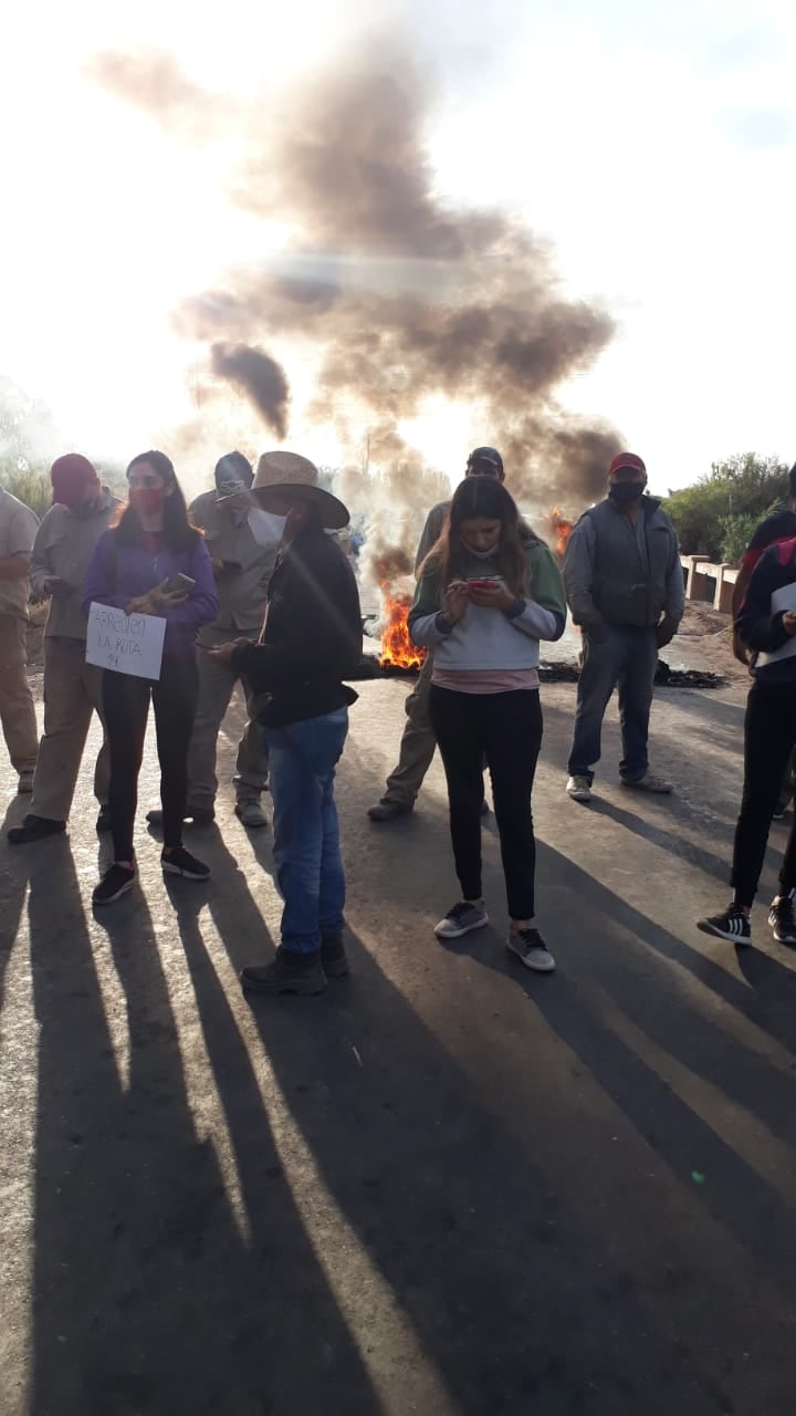 Vecinos de Barrancas reclaman la reconstrucción de Ruta 14.