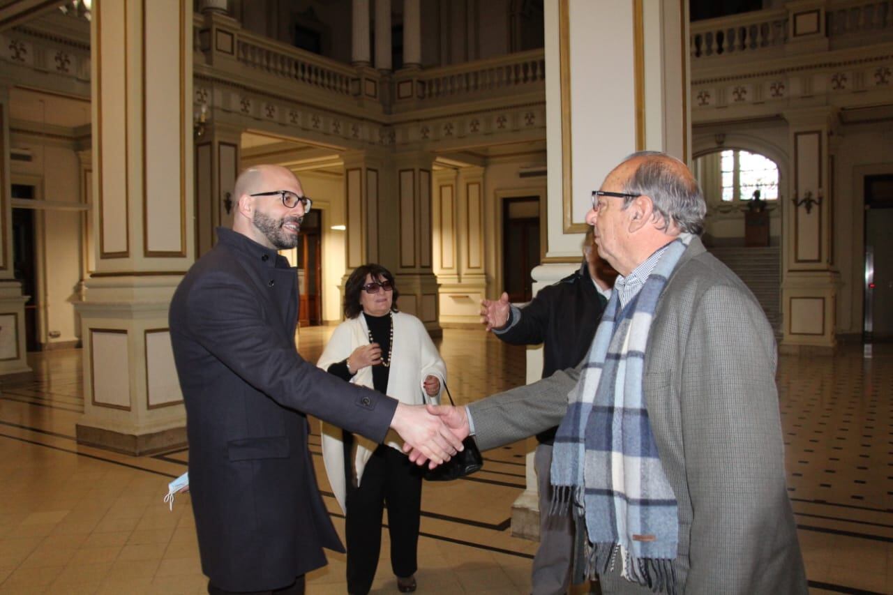 El Cónsul General de Italia visitó Tres Arroyos