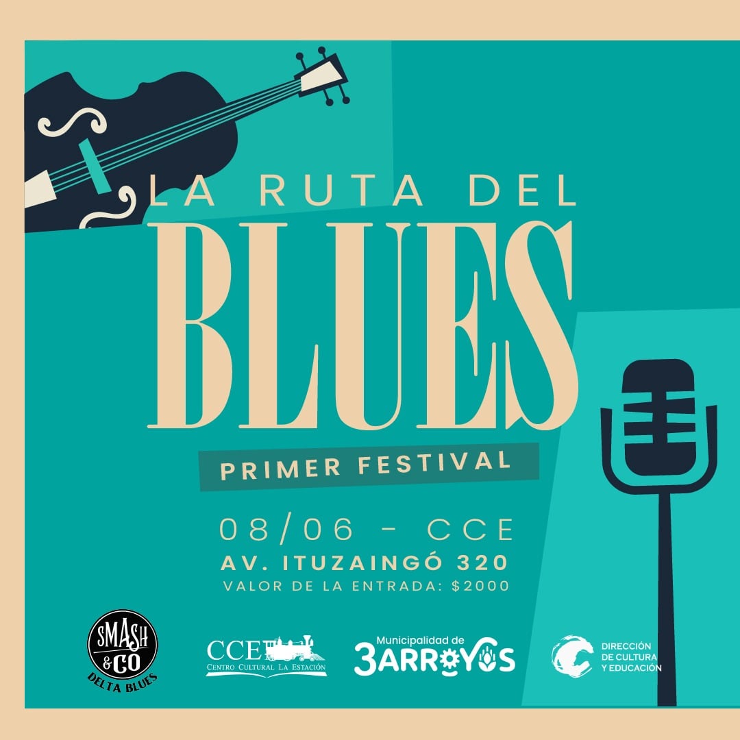 primer festival de Blues en Tres Arroyos