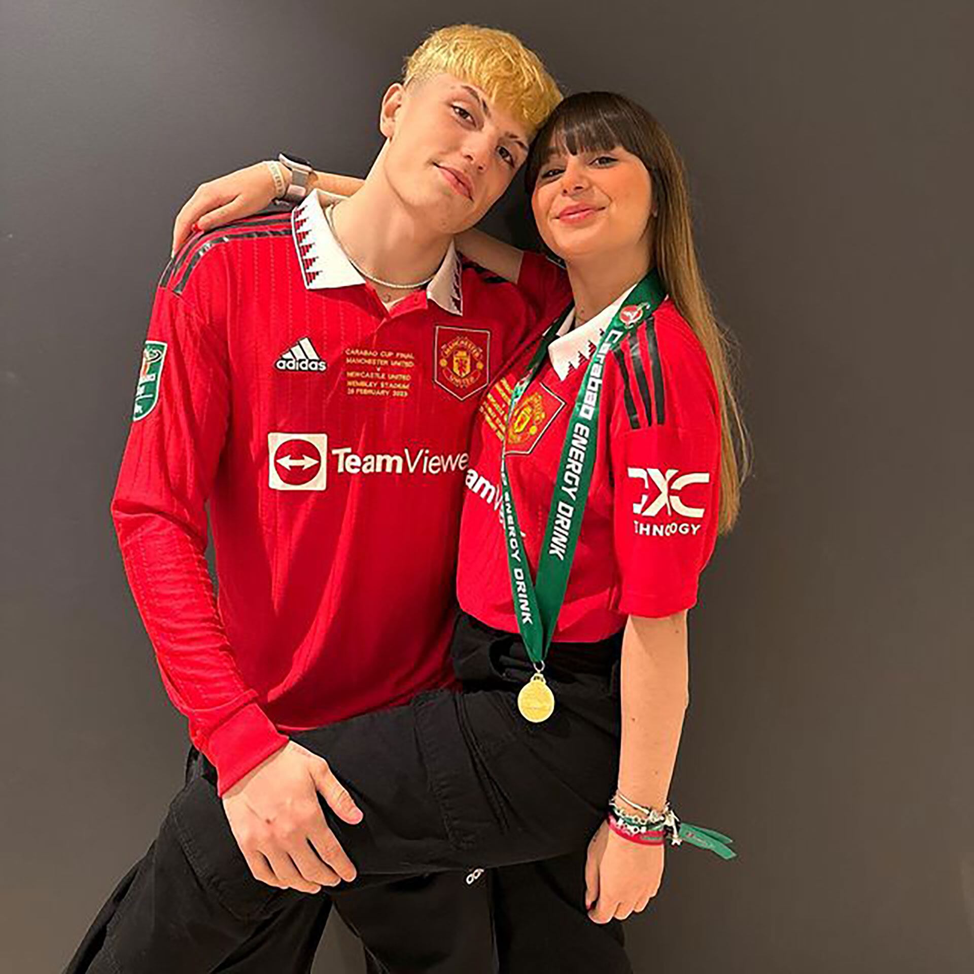 La influencer está en pareja con el futbolista, Alejandro Garnacho, desde que tenía 15 años. / Foto: Instagram