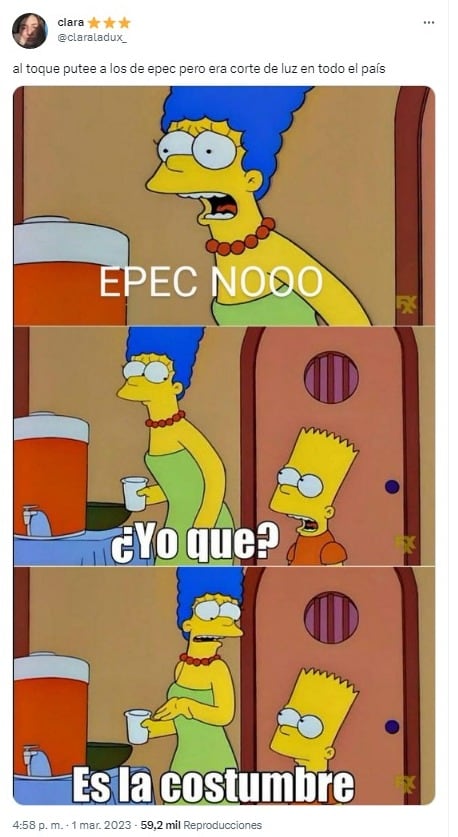 Epec fue foco de memes en las redes sociales.