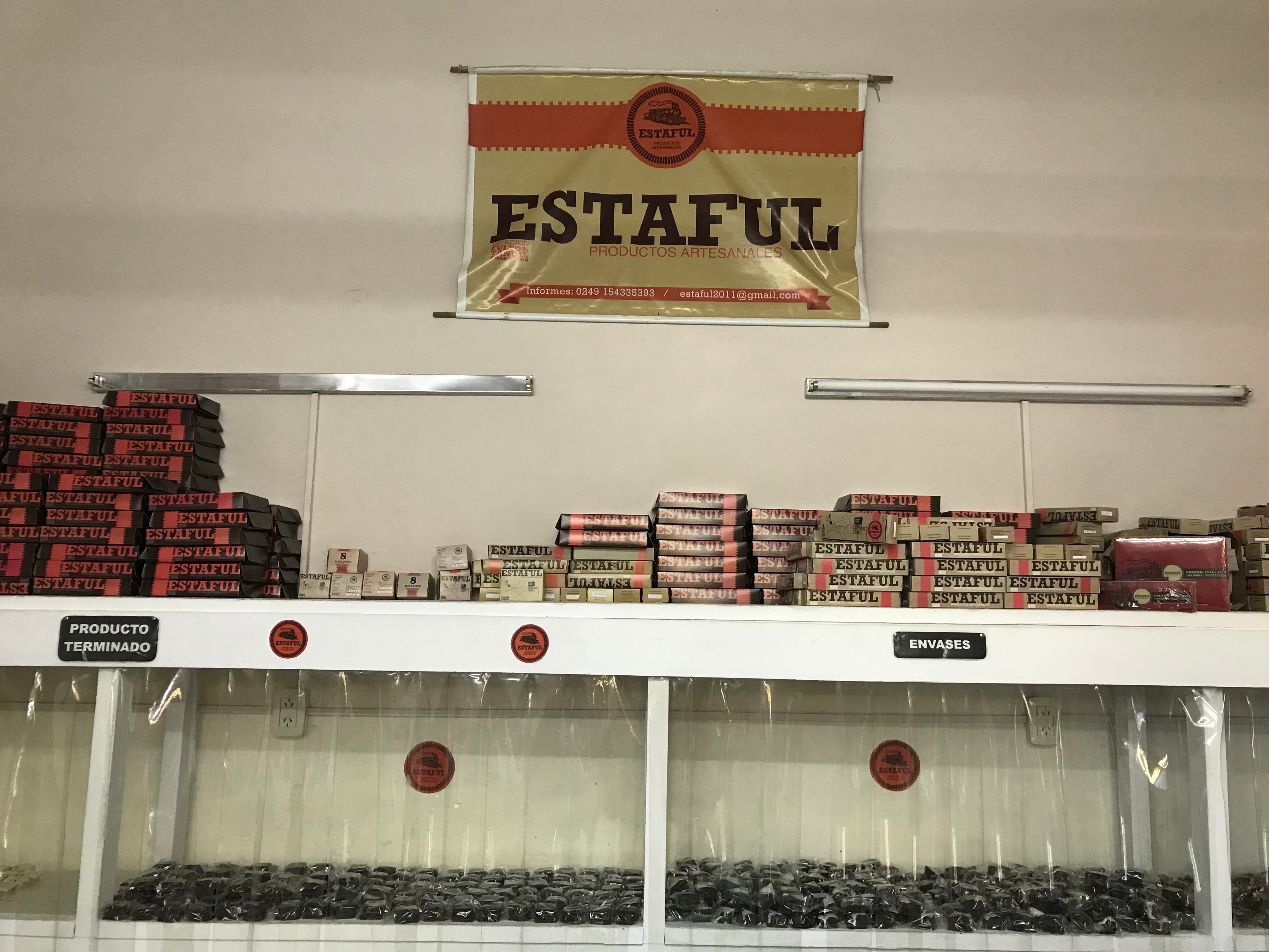 Estaful, el alfajor cuadrado de Tandil que causa revolución en el interior bonaerense.