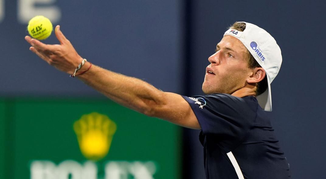 Diego Schwartzman. (AP)