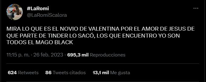 Los memes en las redes tras saber que Valentina conoció a su novio en Tinder