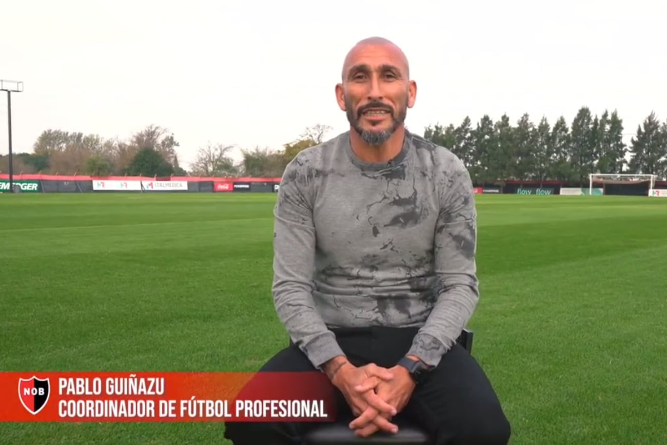 Pablo Guiñazú regresa a Newell's como Coordinador de Fútbol (Captura)