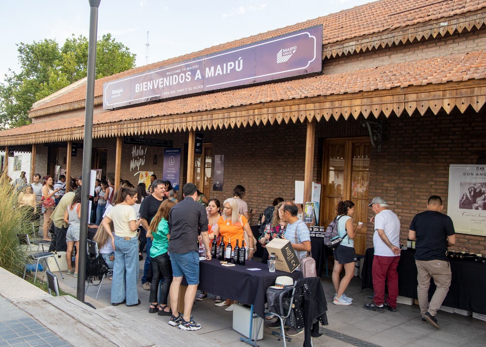 Maipú promueve la industria del vino y el turismo.