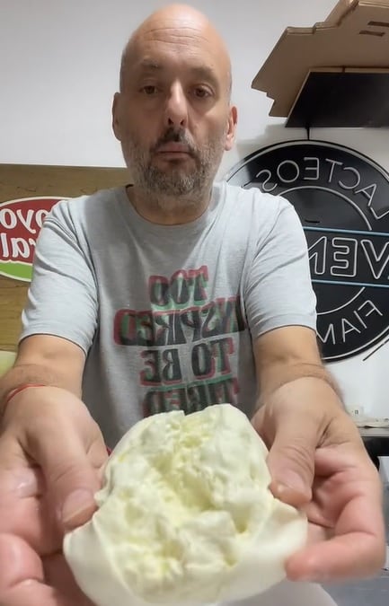 El sándwich de burrata de El Pelado del TikTok