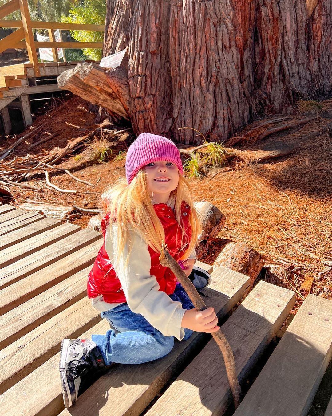 Chloe, la hija de Jésica Cirio.