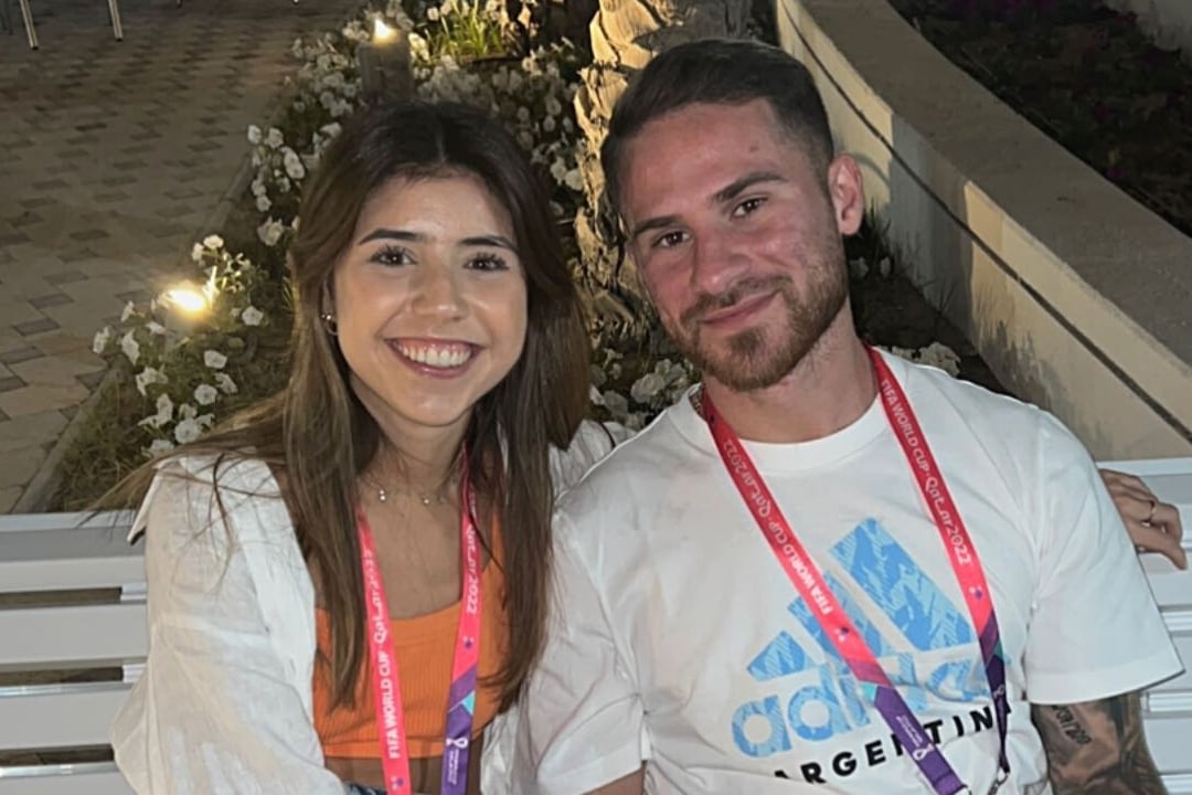 Camila Mayan y Alexis Mac Allister están en pareja desde 2018 y viven juntos en Londres.