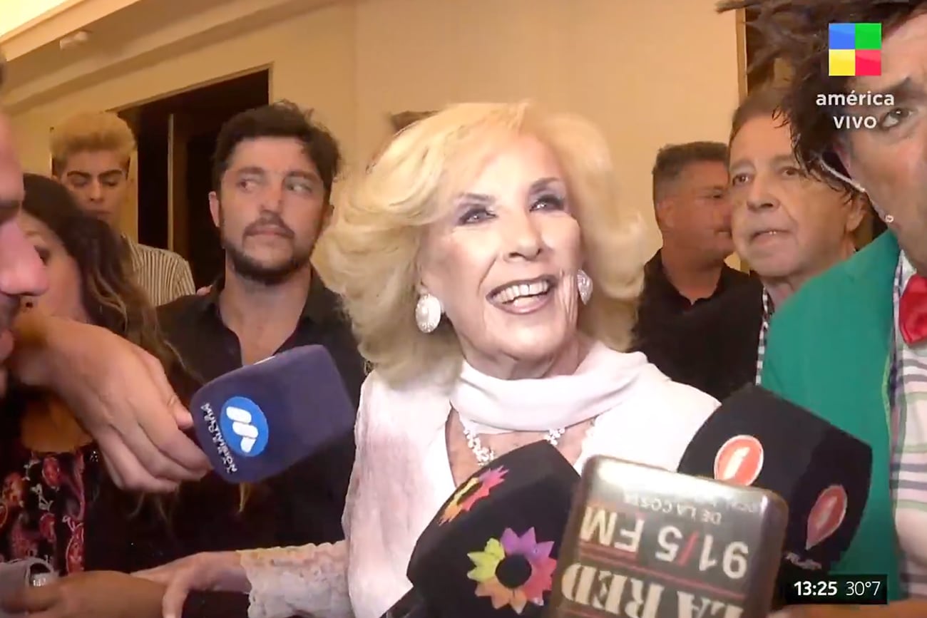 Mirtha Legrand habló con "Intrusos" y allí confirmó la noticia. (Foto: captura de pantalla)