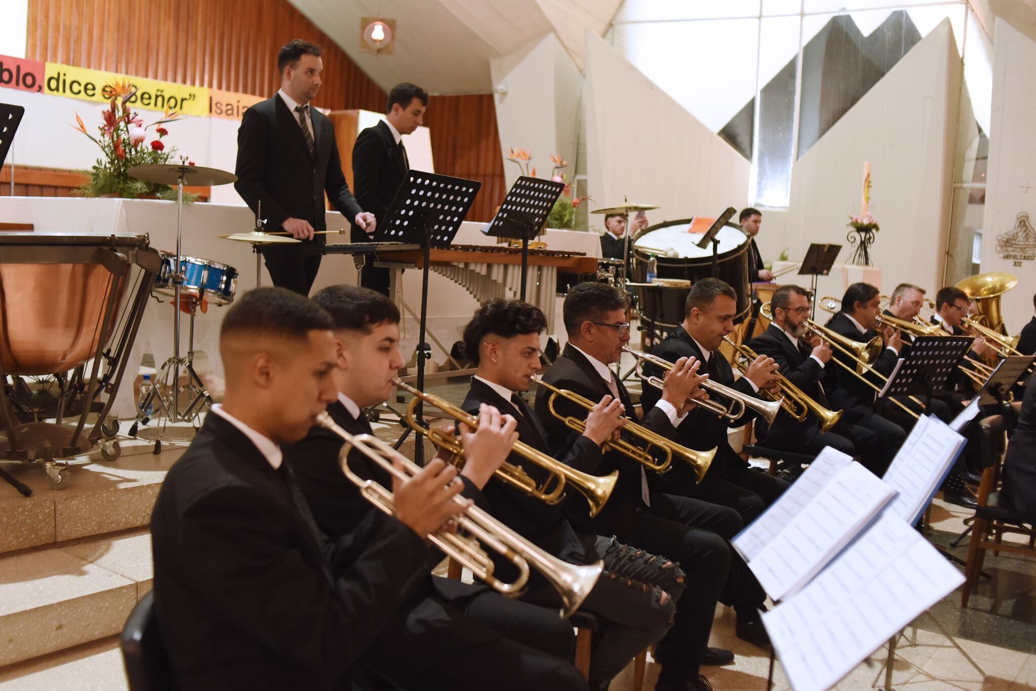 Concierto Banda Sinfónica de Arroyito en la Parroquia Nuestra Señora de la Merced