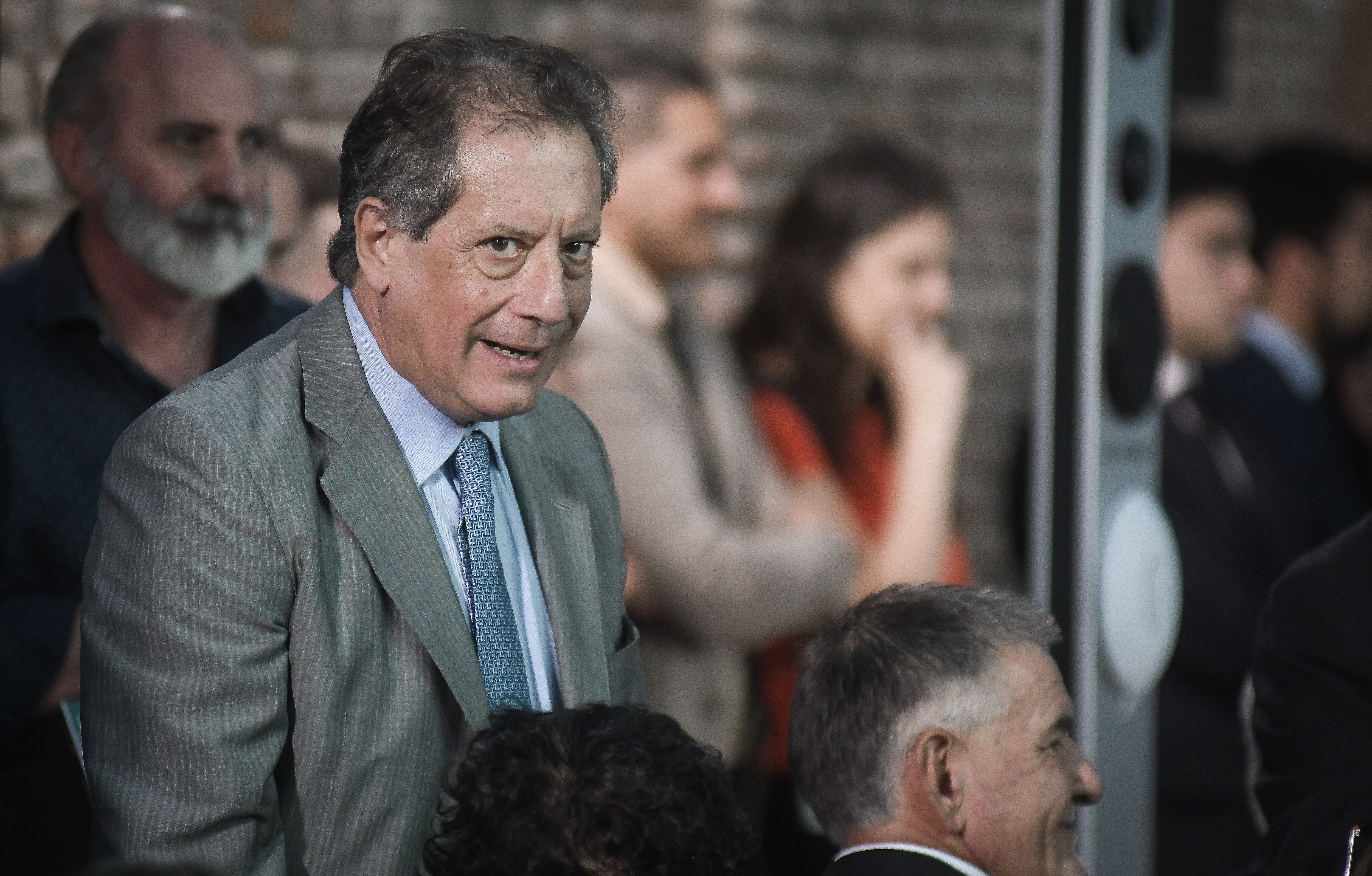 Miguel Pesce, director del Banco Central en Casa Rosada.
Foto: Federico López Claro