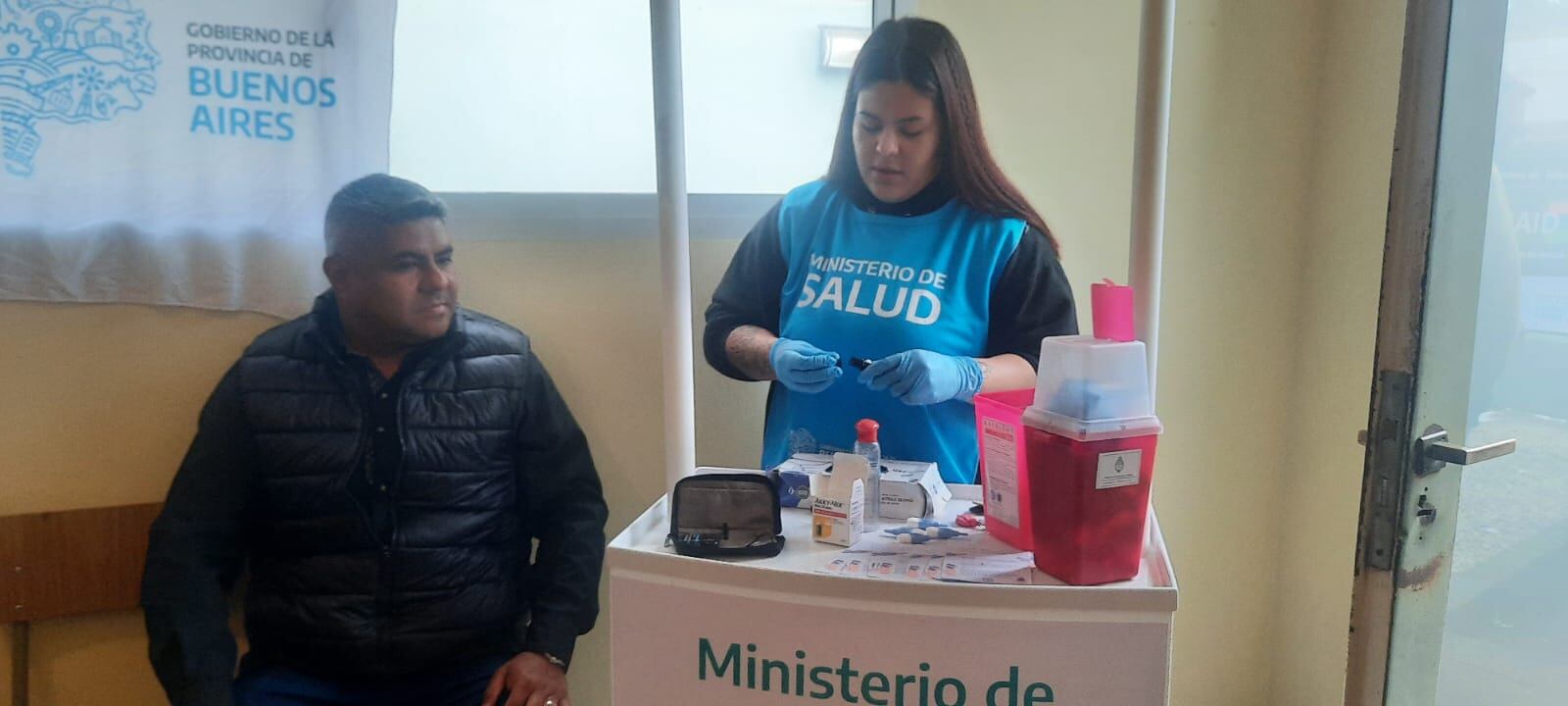 Posta Sanitaria en el Sindicato de Trabajadores de Televisión