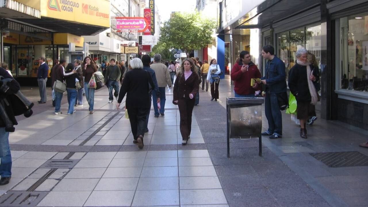 Peatonal San Martín de Rosario