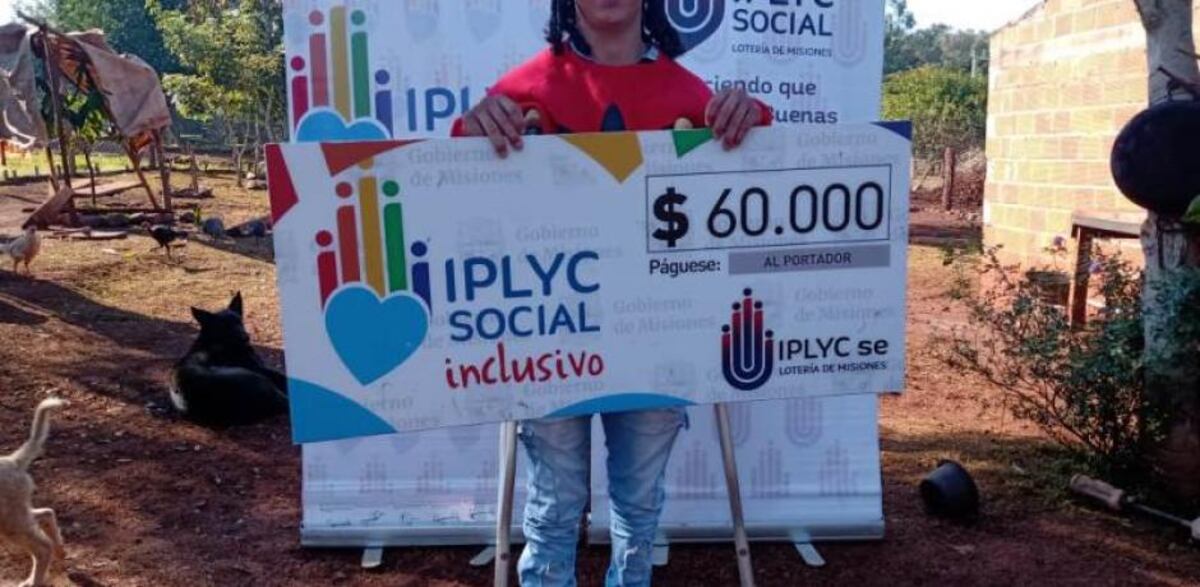 El ganador del “IPLYC Inclusivo” de Eldorado invertirá el premio en sus estudios