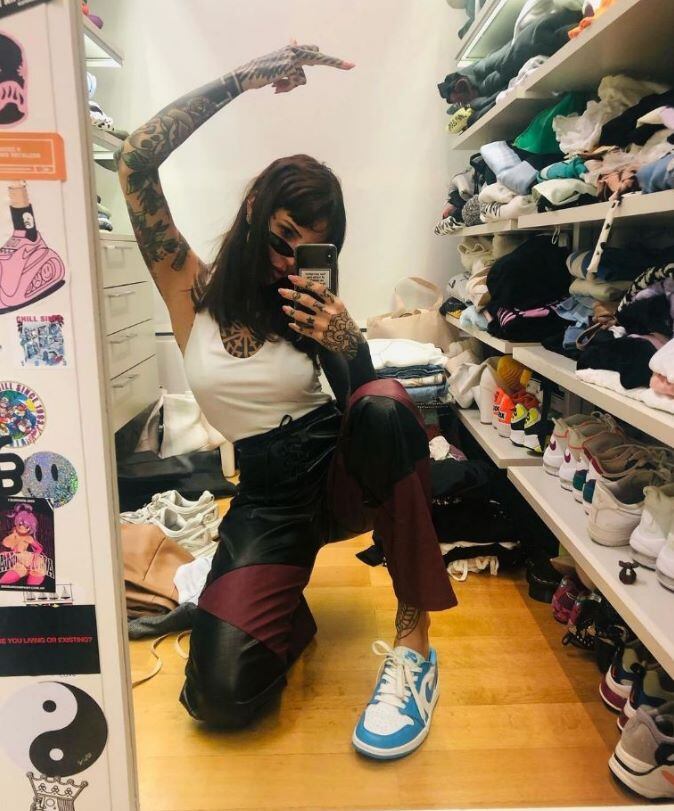 El vestidor de Cande Tinelli