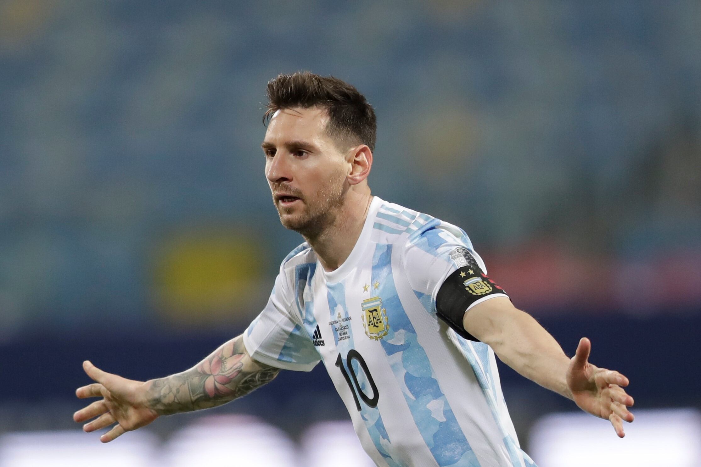 Lionel Messi es la gran figura de la Copa América.