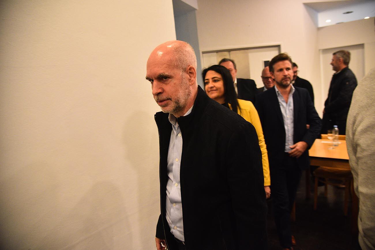 Horacio Rodríguez Larreta del Pro sede del Pro en Córdoba. (Pedro Castillo / La Voz)