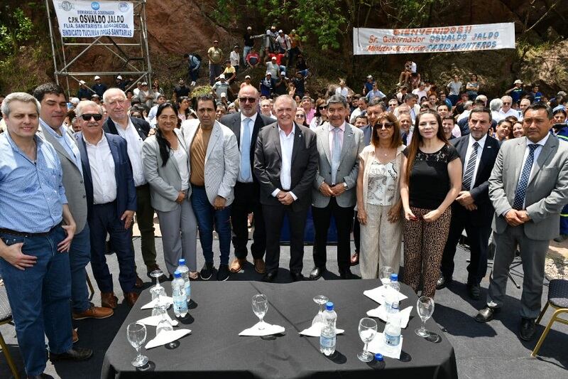 Con una nutrida concurrencia el Gobierno provincial inauguró la Balsa La Niña.